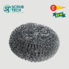 Galvanized Iron Mesh Scourer | High-Quality Kitchen Metal Scrubber Sliver Scourer Ball