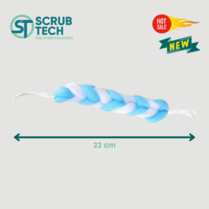 Silky Soft Net Bath | Net Body Scrubber | Bath Sponge Long Body Scrub Cleaning Sponge Microfiber Net Material